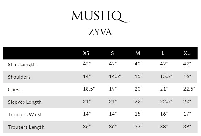 Size guide - shirt