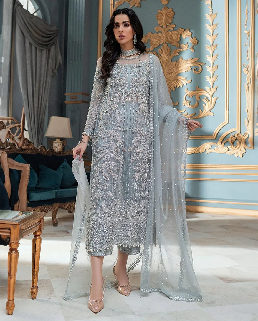 Adela (3 Piece) | Luxury Formals | Woman | Mushq | Pakistani Designer Dresses USA