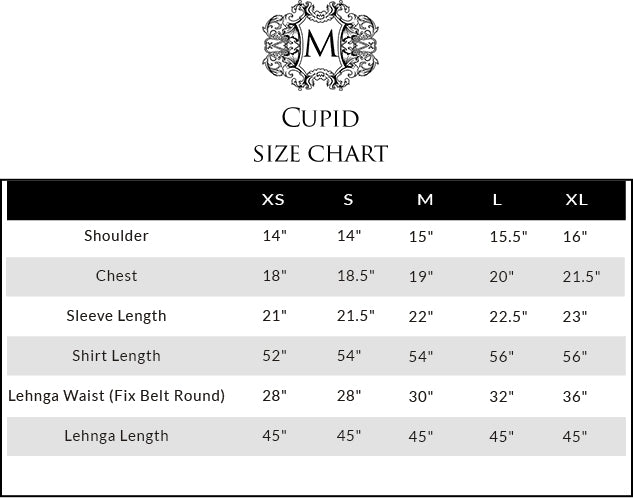 Size guide - shirt