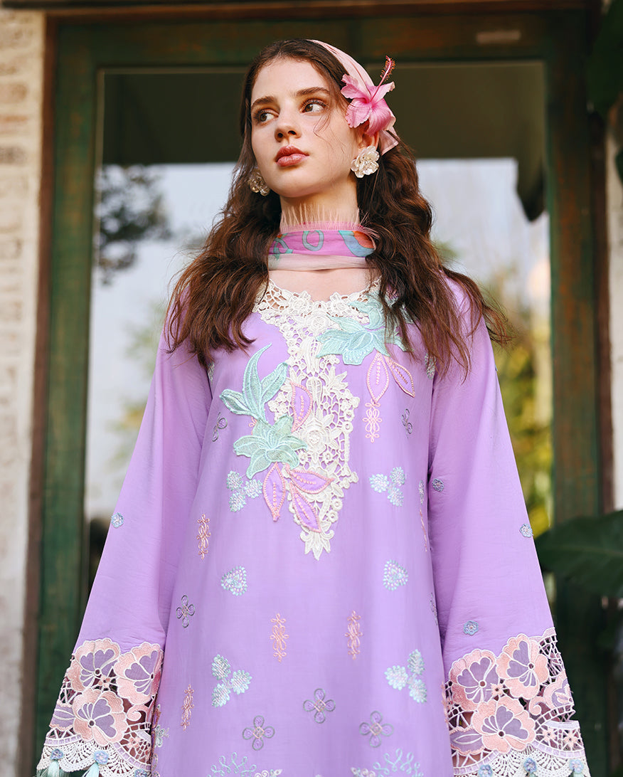Dewspell | Unstitched | Secret Garden V2 | | Pakistani Women's Fashion