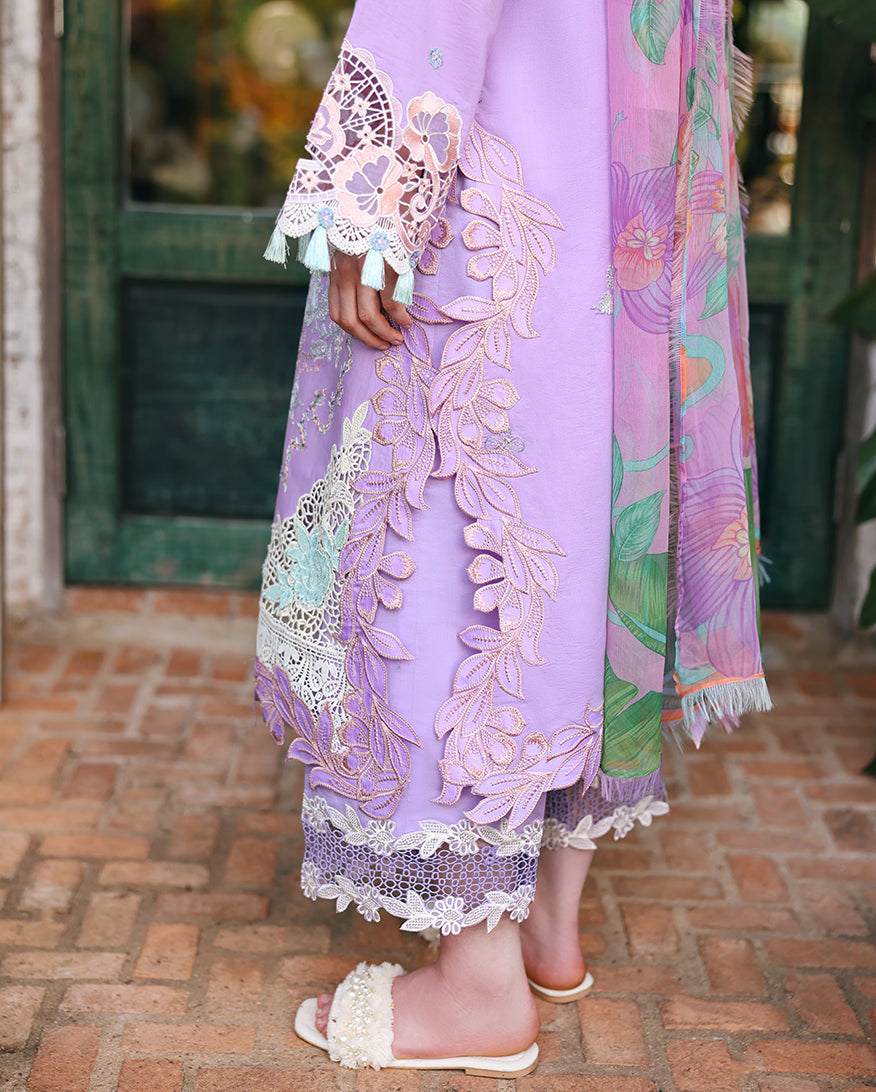 Dewspell | Unstitched | Secret Garden V2 | | Pakistani Women's Fashion