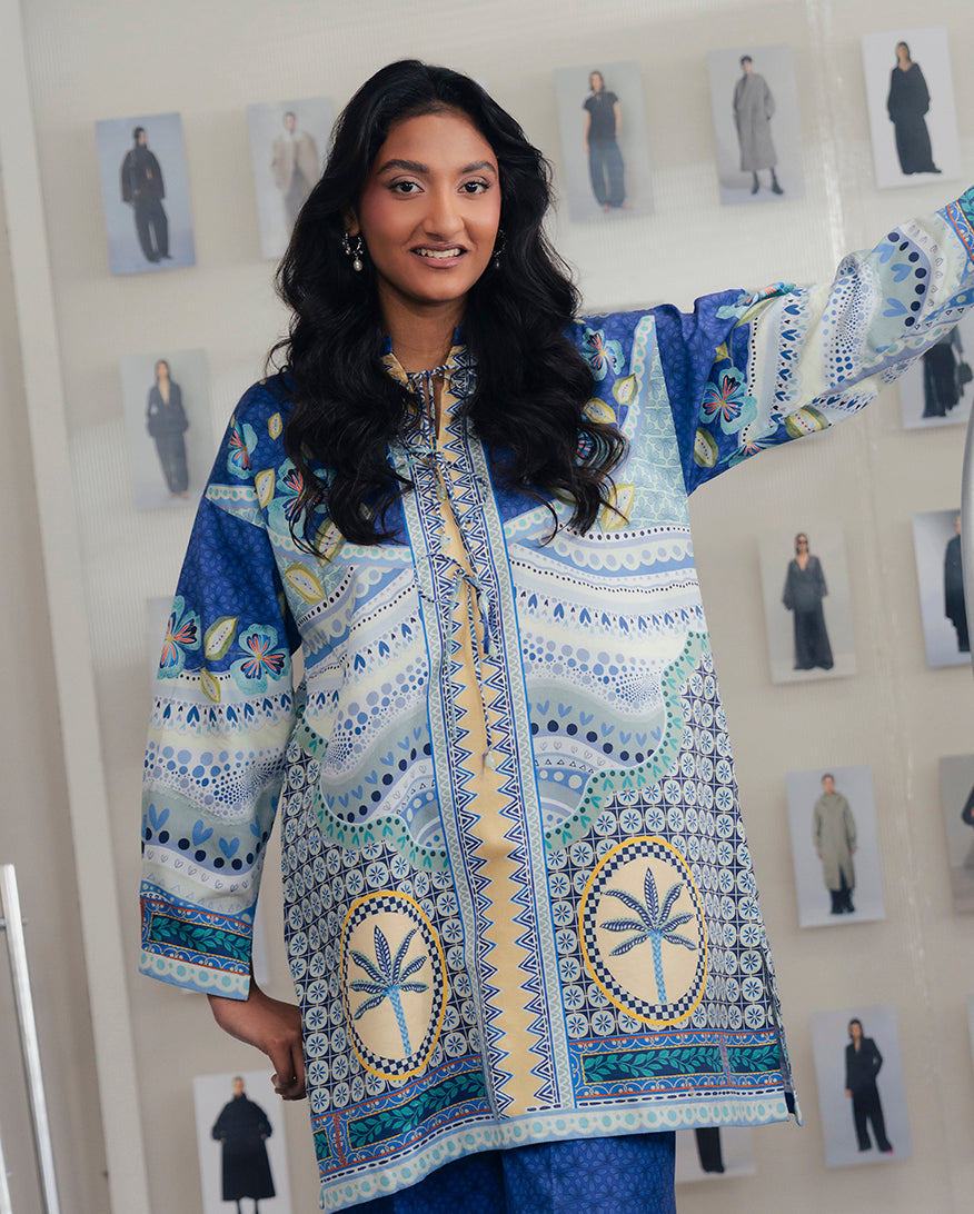 Electric Escape | Basic Pret | No-Rules | | Pakistani Women's Fashion