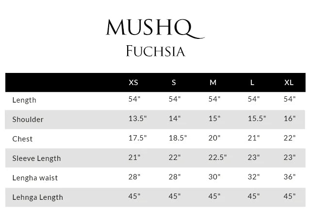 Size guide - shirt