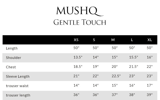 Size guide - shirt