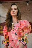 Spring Avenue | La Dolce Hemline Prints'25 Vol 2 | Women | Mushq | Pakistani Designer Dresses USA