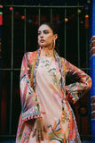 Peach Poppies | La Dolce Hemline Prints'25 Vol 2 | Women | Mushq | Pakistani Designer Dresses USA