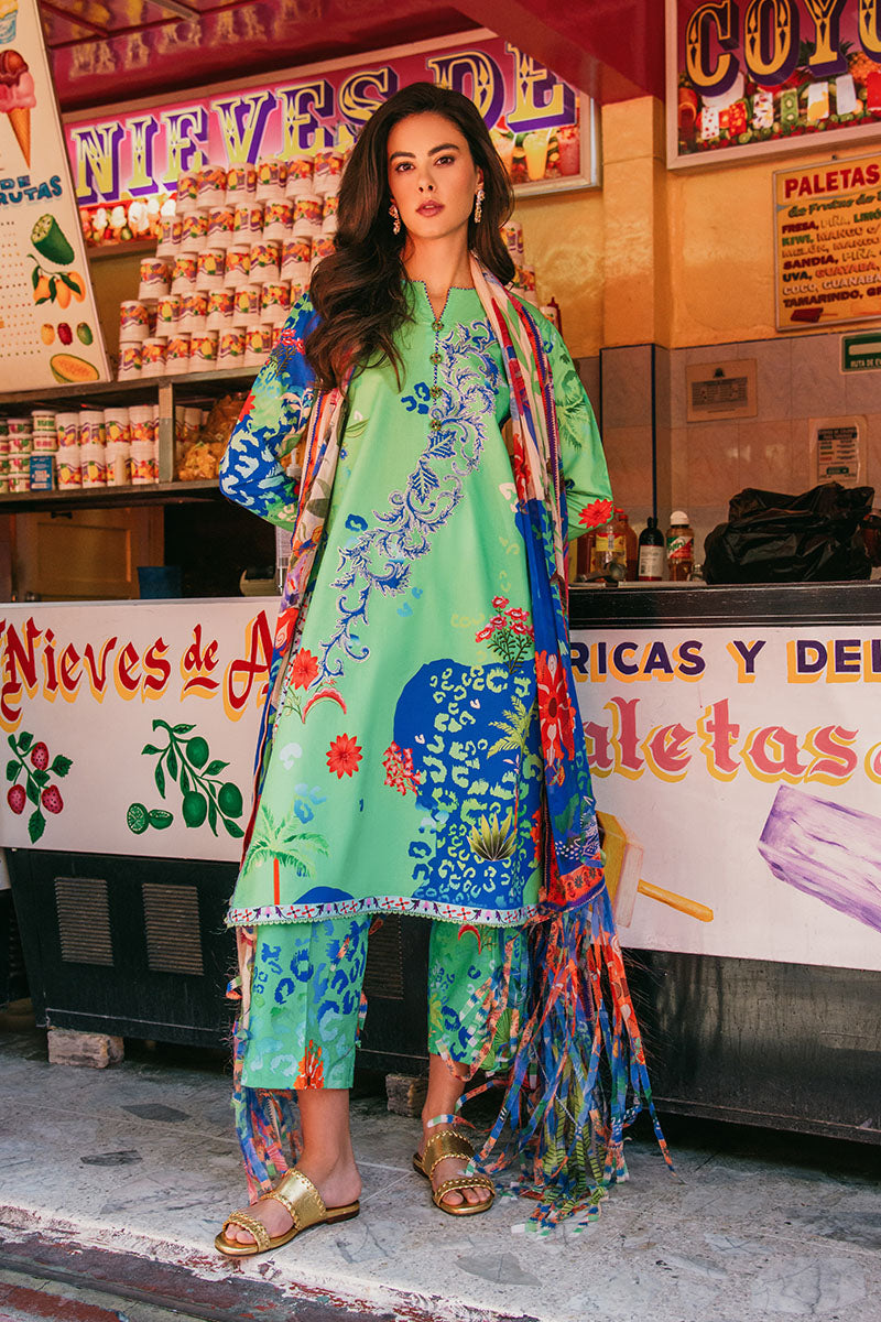 Living Heart | La Dolce Hemline Prints'25 Vol 2 | Women | Mushq | Pakistani Designer Dresses USA