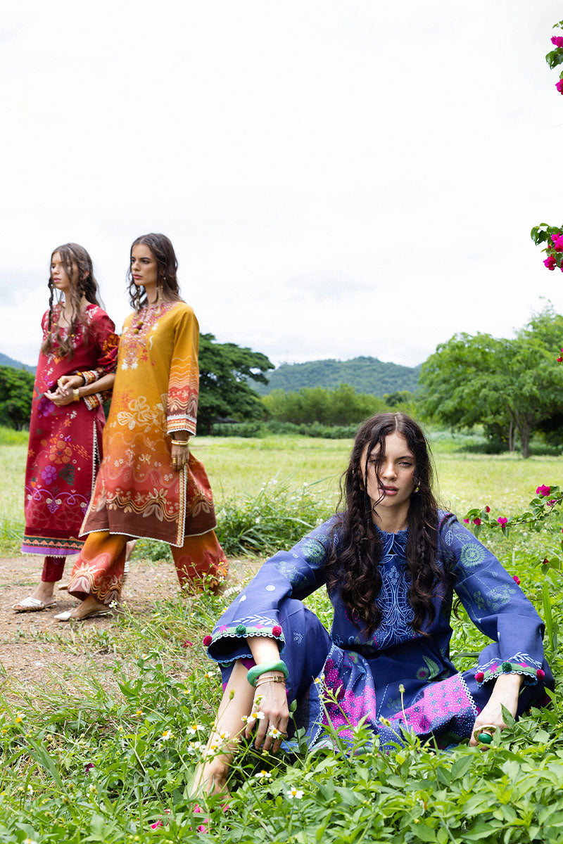 Amor Grito | Mirasol Unstitched Printed Cambric | Women | Mushq | Pakistani Designer Dresses USA