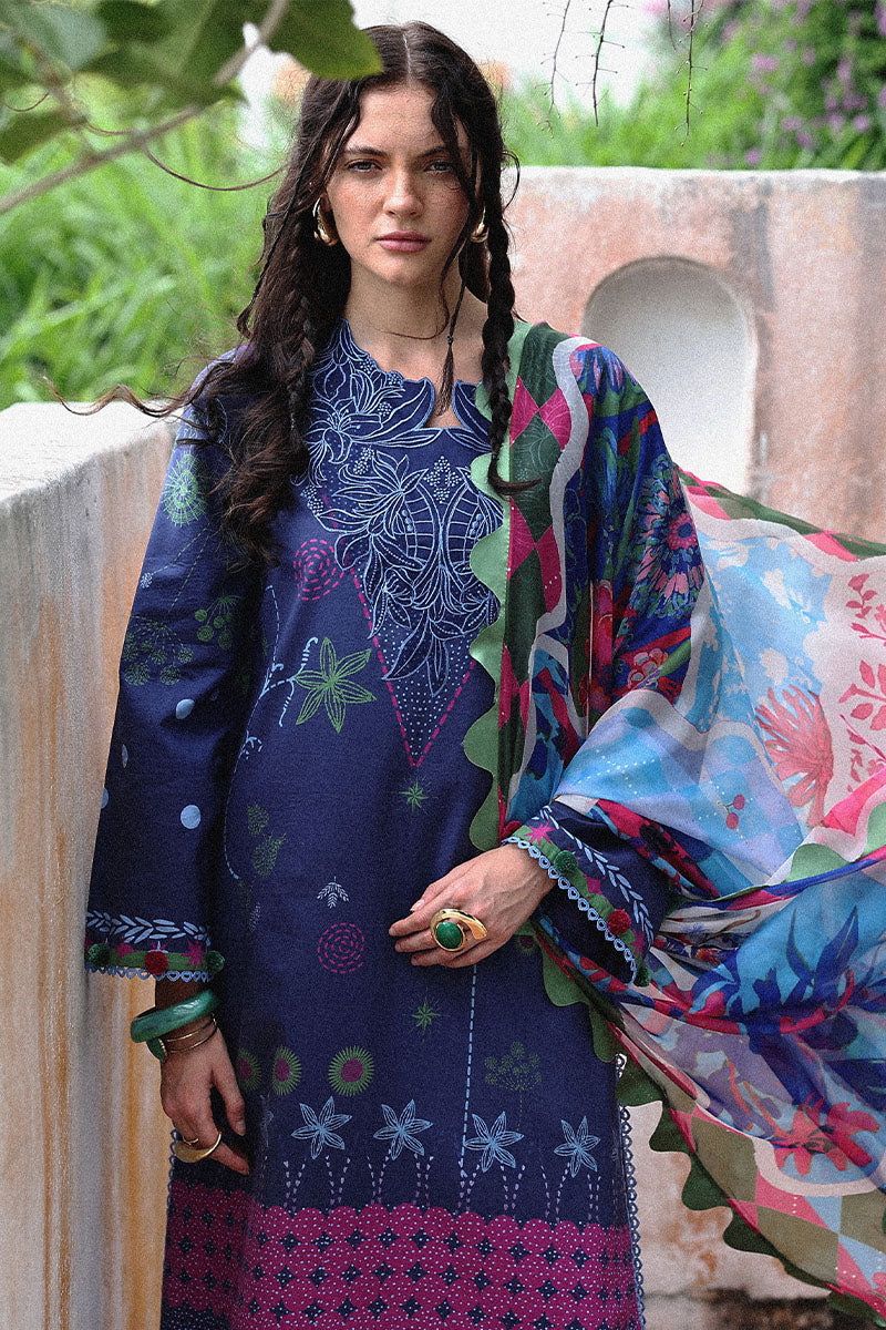 Amor Grito | Mirasol Unstitched Printed Cambric | Women | Mushq | Pakistani Designer Dresses USA