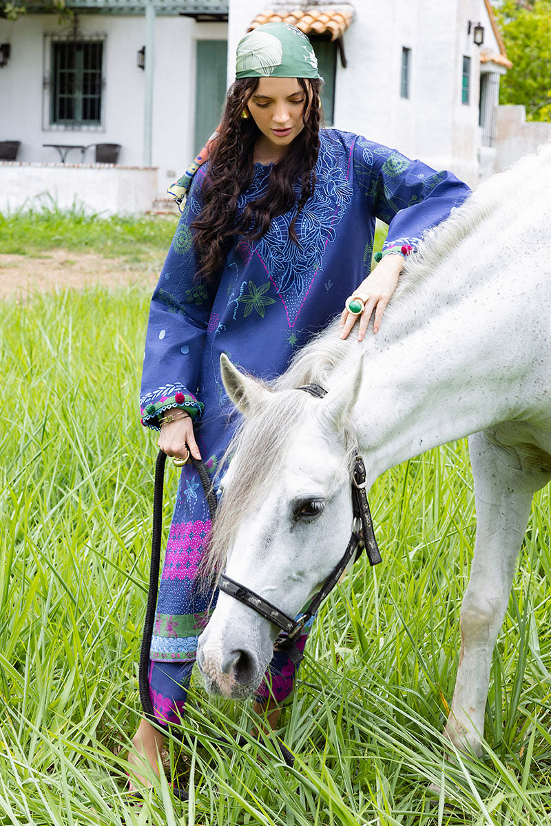 Amor Grito | Mirasol Unstitched Printed Cambric | Women | Mushq | Pakistani Designer Dresses USA