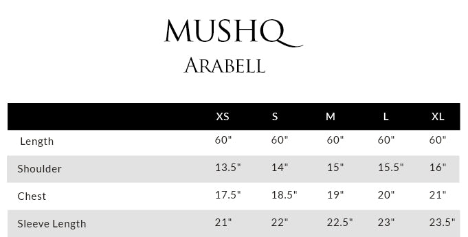 Size guide - shirt