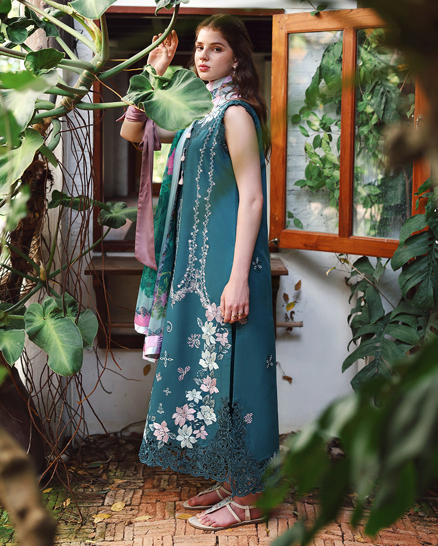 Ivy Spell | Unstitched | Secret Garden V2 | | Pakistani Women's Fashion