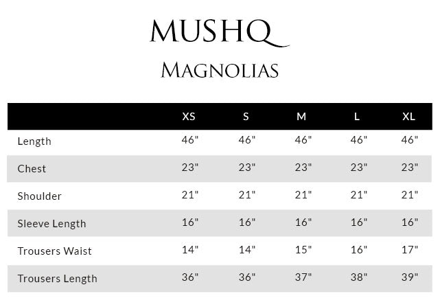 Size guide - shirt