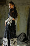 Back view close-up of a Black Net suit, glancing over the shoulder