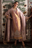 Nurah — Sunehri lilac gold hand-embellished zarri silk suit