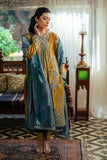 Zoya — Sunehri golden embroidered satin zari suit with zari tissue dupatta