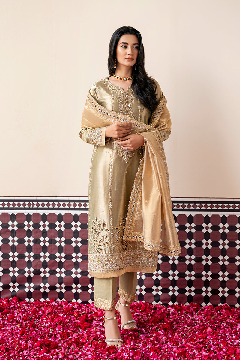 Soraya | Sunehri | Women | Mushq | Pakistani Designer Dresses USA