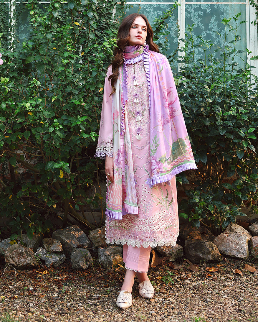 Moonpetal | Unstitched | Secret Garden V2 | | Pakistani Women's Fashion