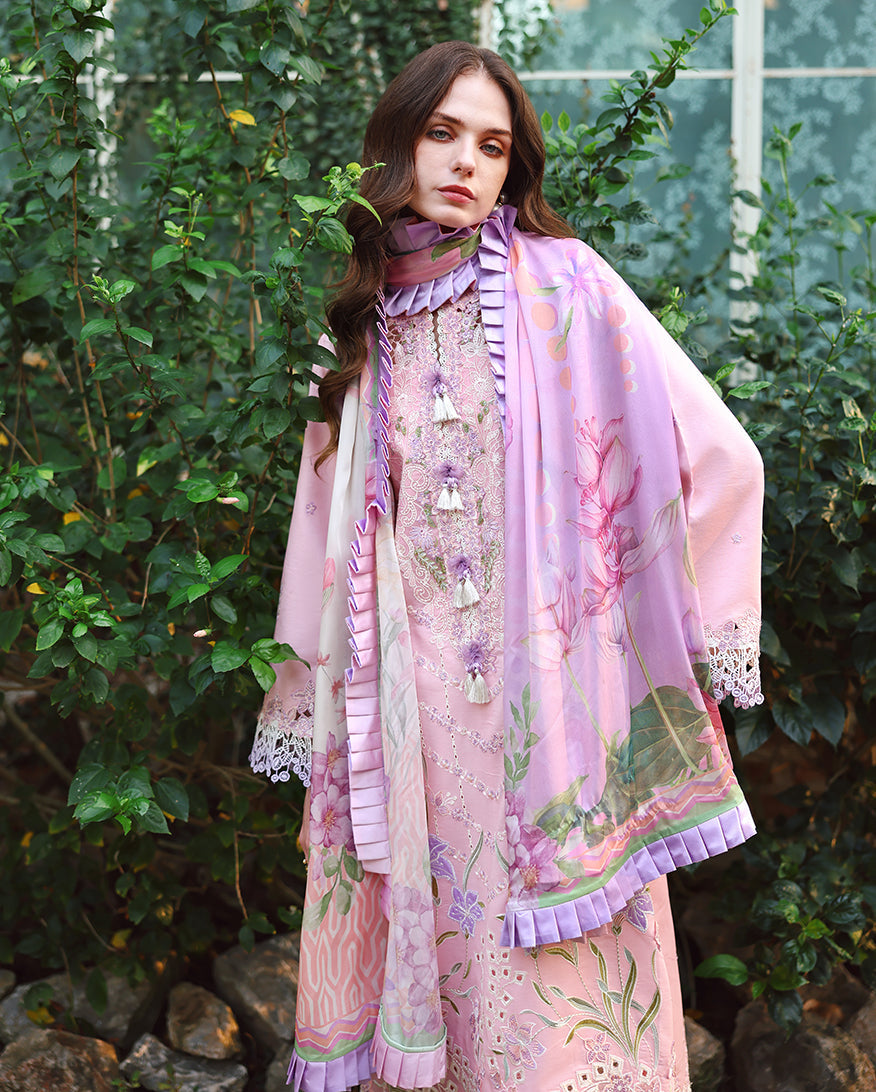 Moonpetal | Unstitched | Secret Garden V2 | | Pakistani Women's Fashion