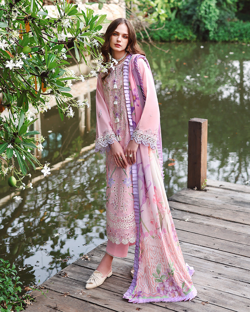 Moonpetal | Unstitched | Secret Garden V2 | | Pakistani Women's Fashion
