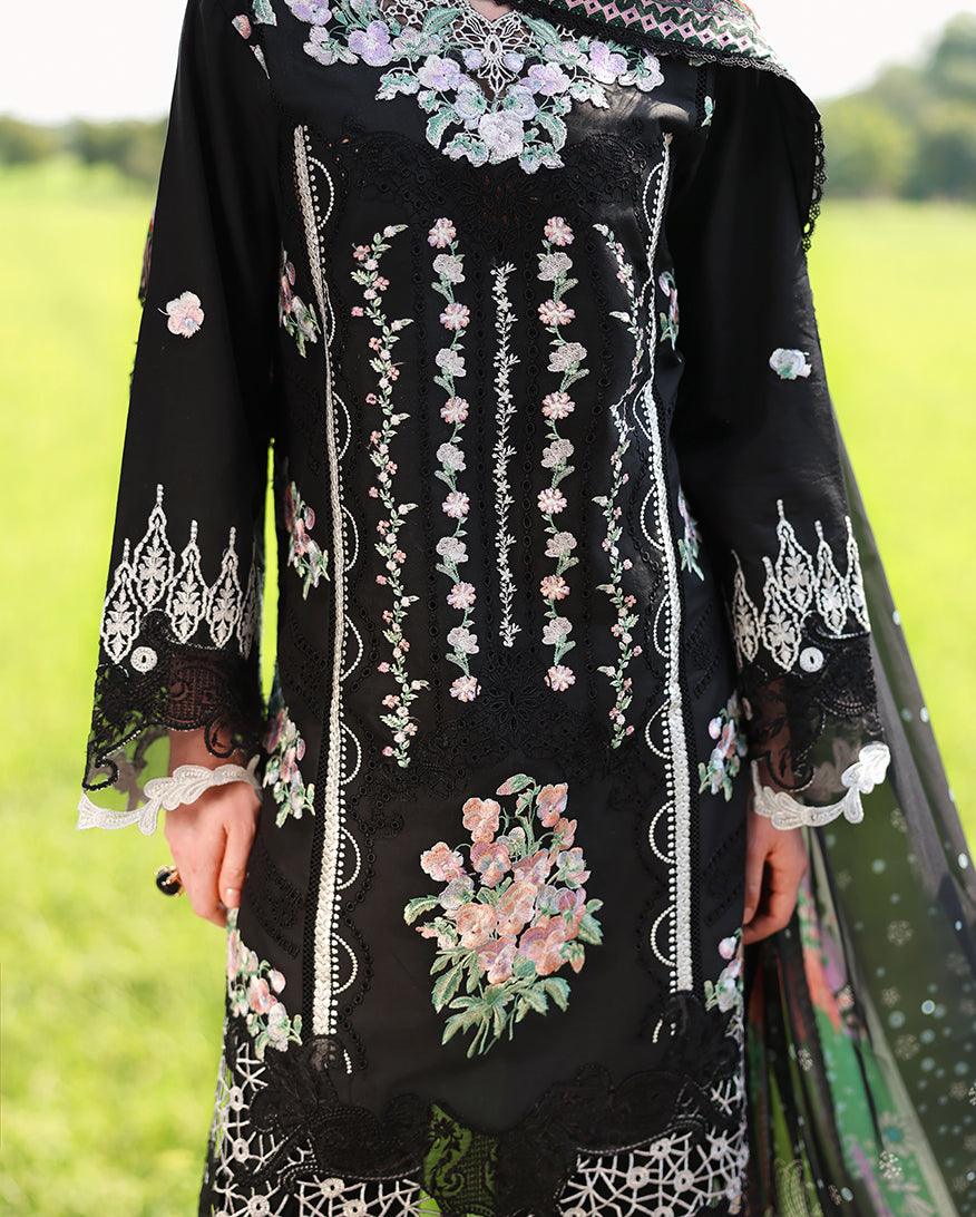 Nightshade Bloom | Unstitched | Secret Garden V2 | | Pakistani Women's Fashion