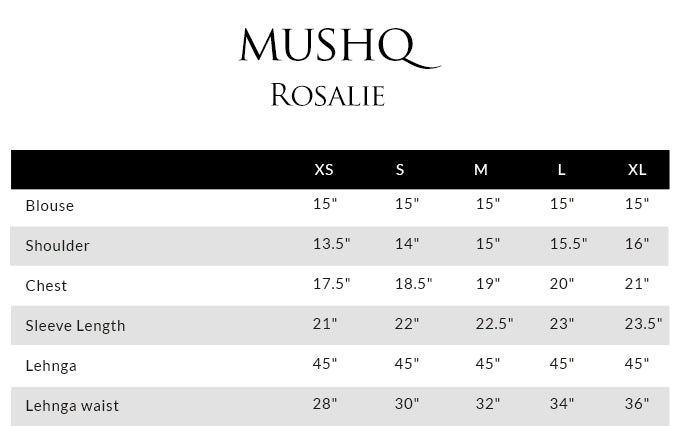 Size guide - shirt