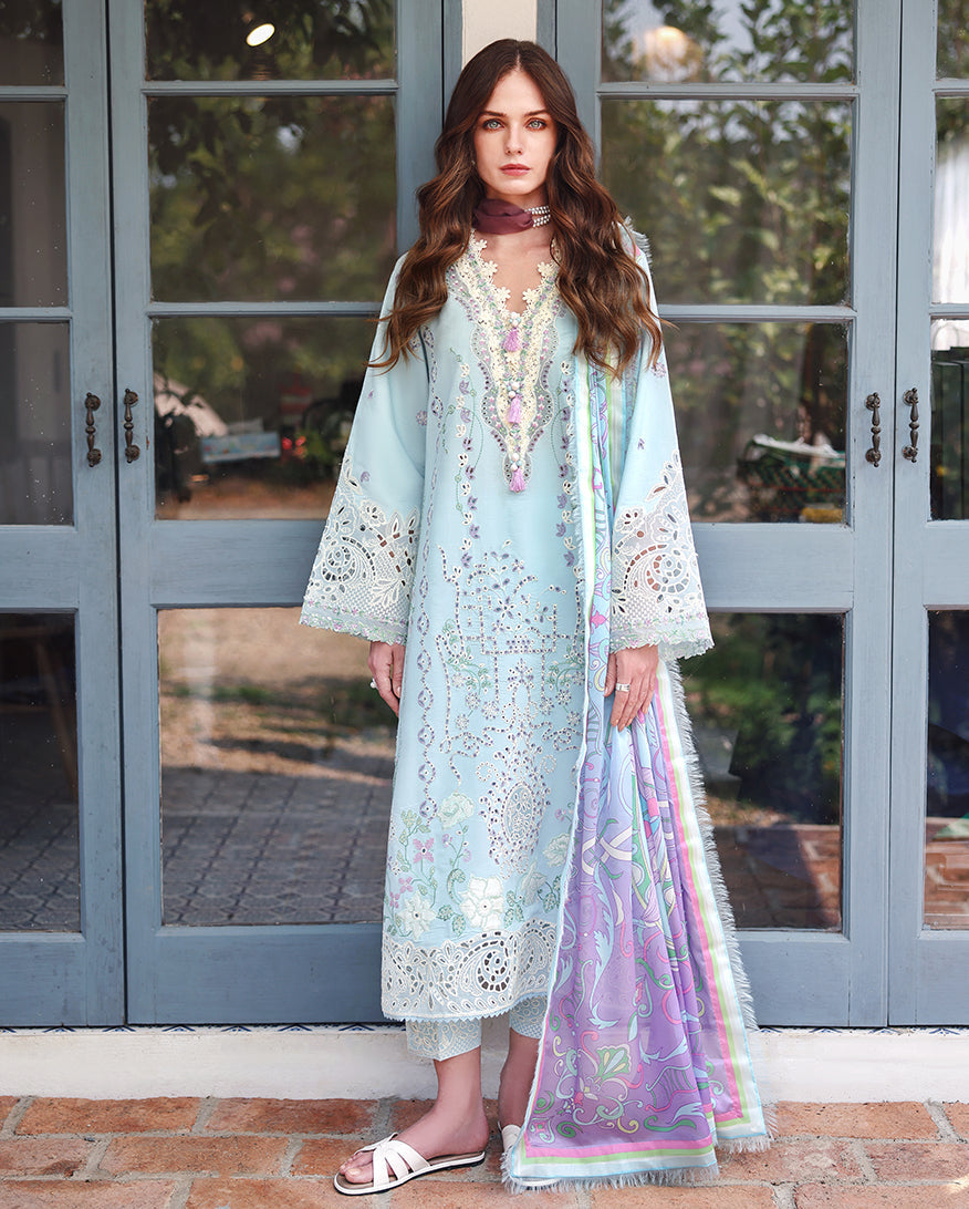 Secret Blossom | Unstitched | Secret Garden V2 | | Pakistani Women's Fashion