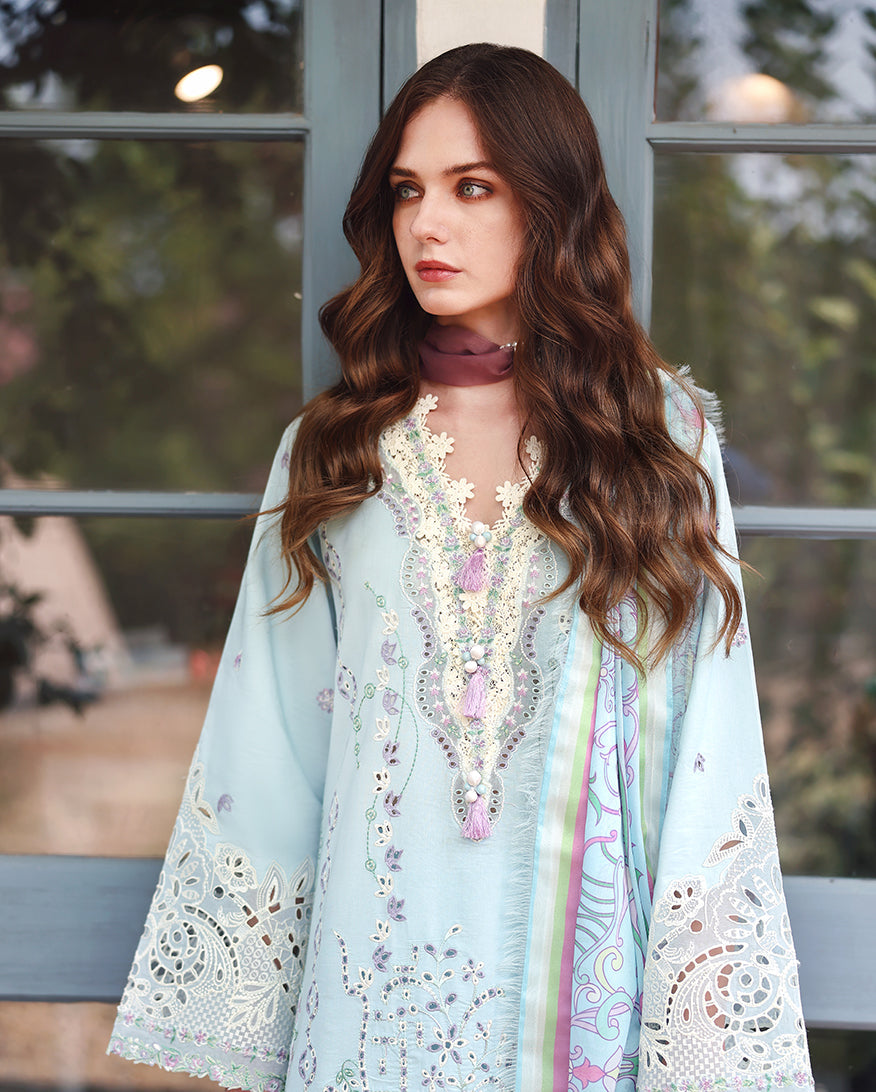 Secret Blossom | Unstitched | Secret Garden V2 | | Pakistani Women's Fashion