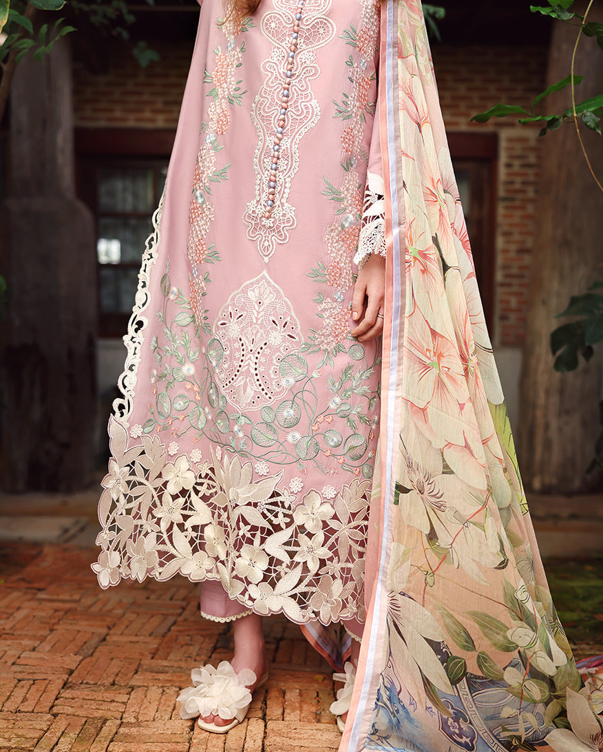 Secret Petals | Unstitched | Secret Garden V2 | | Pakistani Women's Fashion