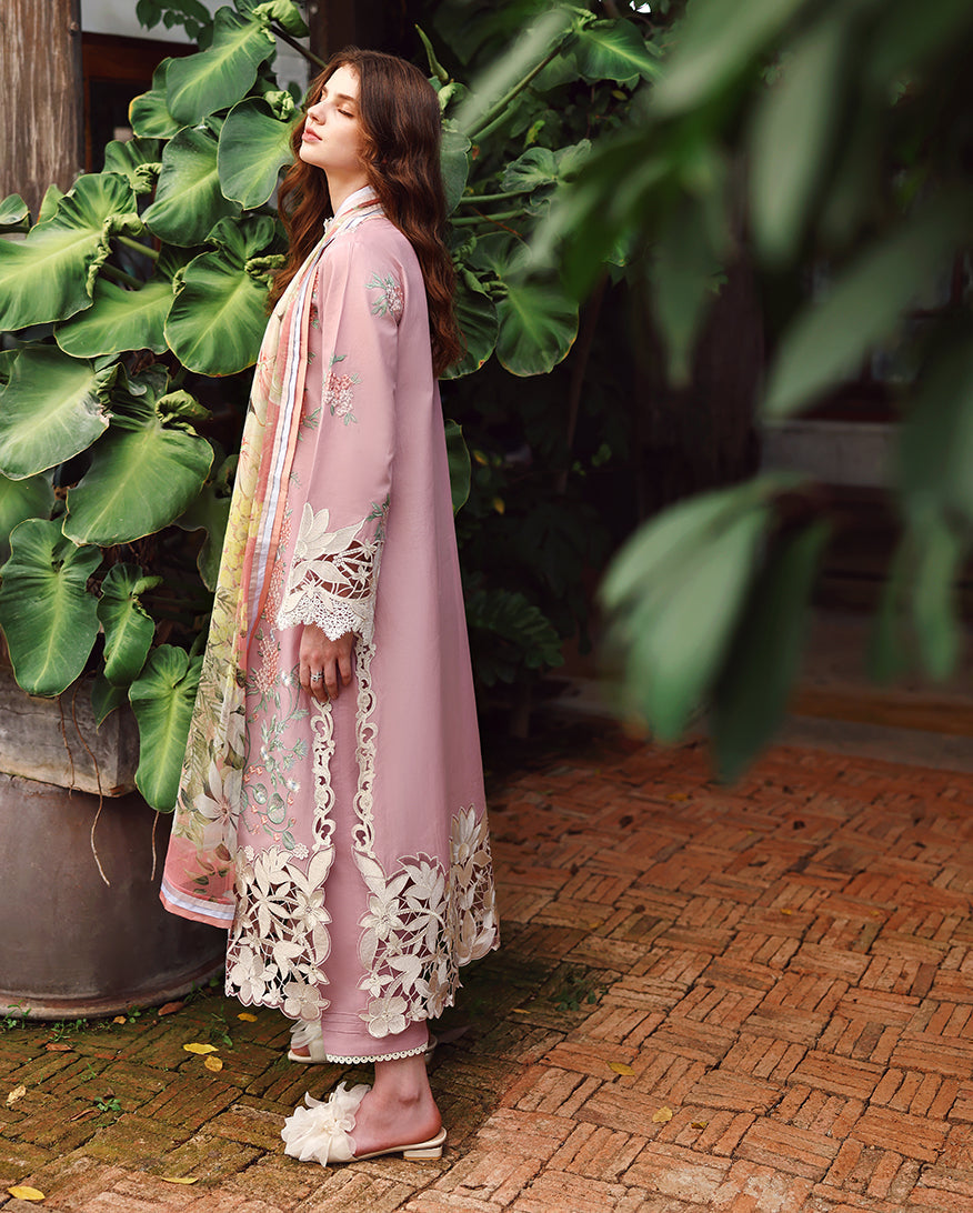 Secret Petals | Unstitched | Secret Garden V2 | | Pakistani Women's Fashion
