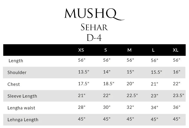 Size guide - shirt