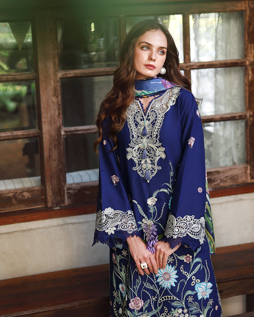 Sylphae | Unstitched | Secret Garden V2 | | Pakistani Women's Fashion