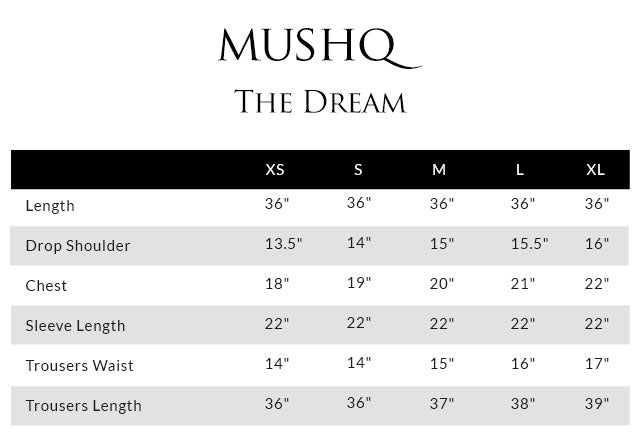 Size guide - shirt