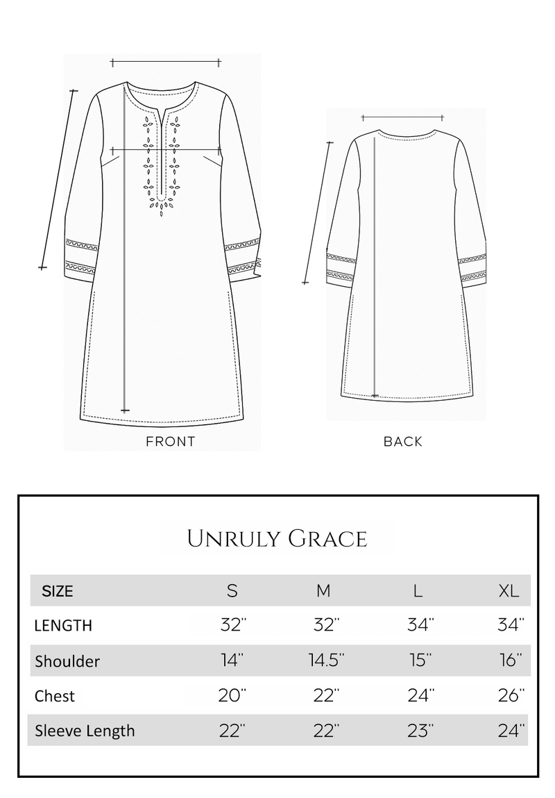 Size guide - shirt