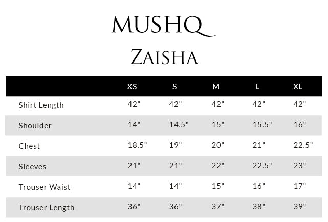 Size guide - shirt