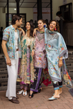 Valeria | La Dolce Hemline Prints'25 | Women | Mushq | Pakistani Designer Dresses USA