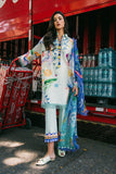Flaming Roses | La Dolce Hemline Prints'25 Vol 2 | Women | Mushq | Pakistani Designer Dresses USA