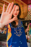 Flower of Life | La Dolce Hemline Prints'25 Vol 2 | Women | Mushq | Pakistani Designer Dresses USA