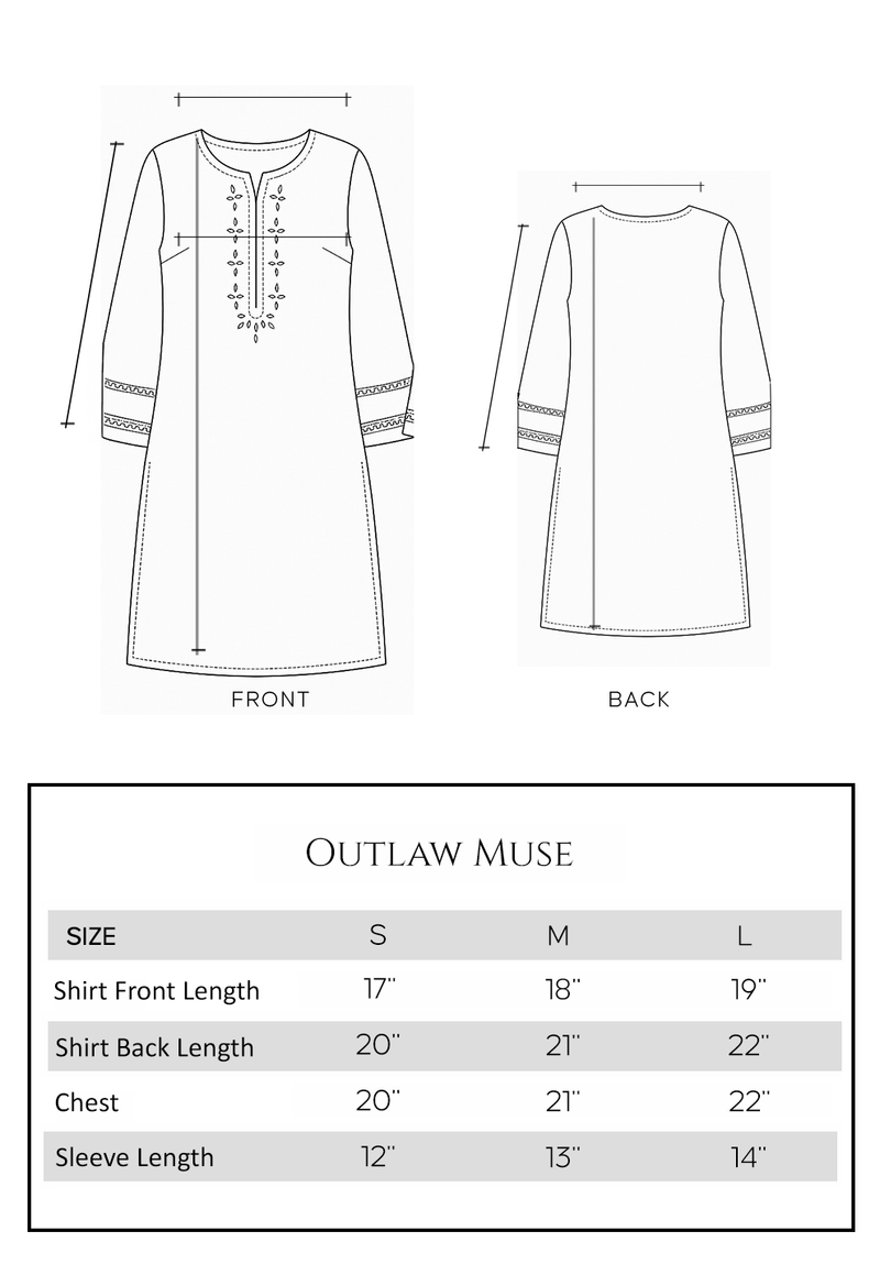 Size guide - shirt