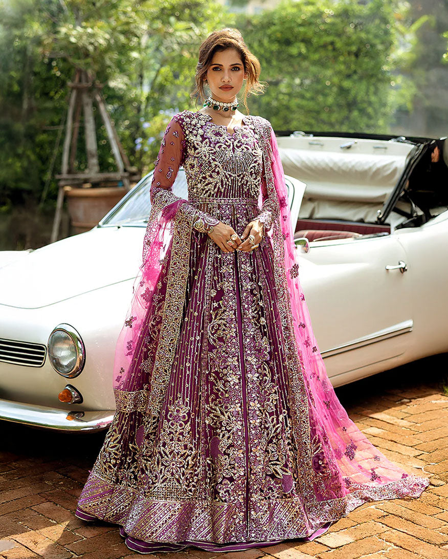 Starstruck Elegance | Stardust - Unstitched Wedding Collection '24 | Women | Mushq | Pakistani Designer Dresses USA
